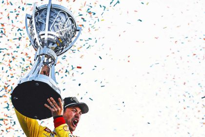 Joey Logano enters esteemed company with third Cup title: 'He shows up in the playoffs'