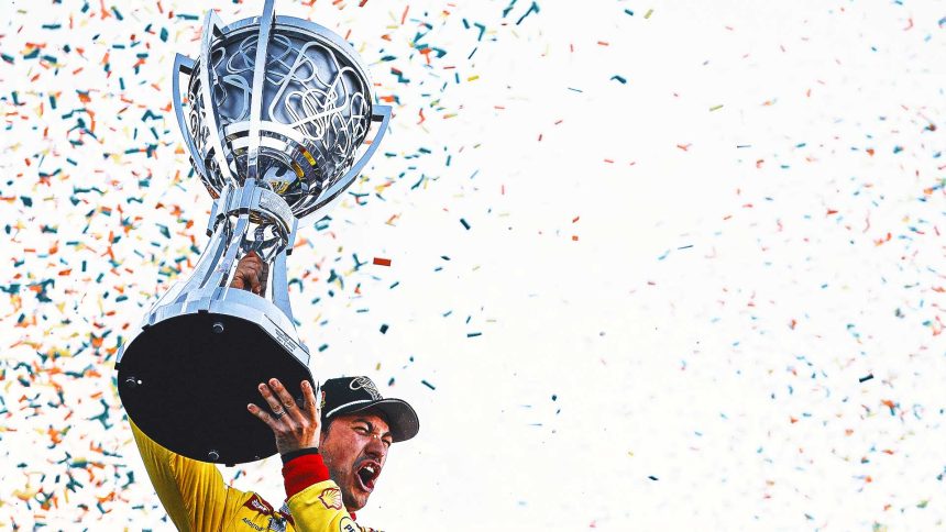 Joey Logano enters esteemed company with third Cup title: 'He shows up in the playoffs'