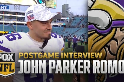 John Parker Romo on Vikings' 12-7 win vs. Jaguars: 'Great time to be a Viking'