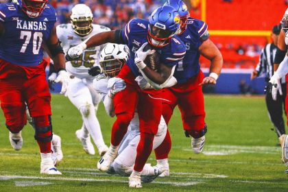 Kansas beats No. 16 Colorado 37-21 as Buffs' Big 12 title hopes take hit