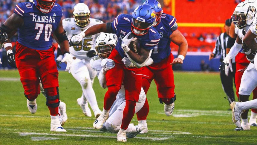 Kansas beats No. 16 Colorado 37-21 as Buffs' Big 12 title hopes take hit