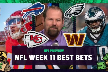 Kansas City Chiefs and Philadelphia Eagles are the BEST BETS in NFL Week 11 | Bear Bets