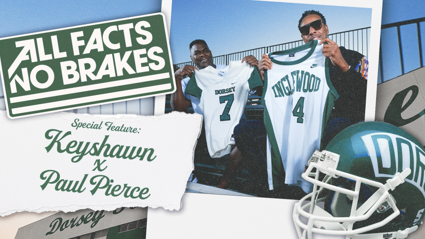 Keyshawn Johnson, Paul Pierce return to high school roots in 'All Facts No Brakes' special