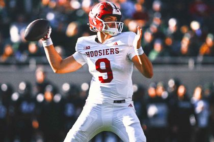 Kurtis Rourke throws 4 TDs as No. 13 Indiana beats Michigan State 47-10