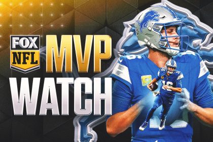 Lions QB Jared Goff rejoins MVP conversation with historic rebound