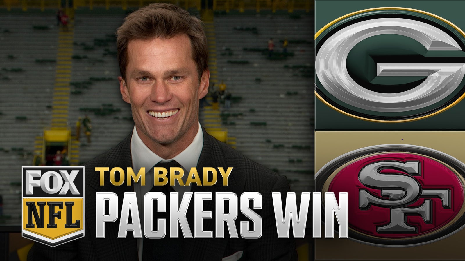 Tom Brady on Packers' dominant win over 49ers