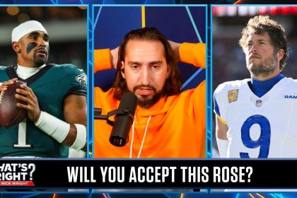 Nick Wright, NFC Bachelor: Eagles vs. Rams, winner gets his last rose and heart | What's Wright?