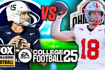 No. 4 Ohio State vs. No. 3 Penn State Big Noon Kickoff | College Football 25 Simulation