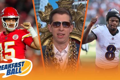 Patrick Mahomes and Lamar Jackson highlight Parkins’ Week 11 picks | Breakfast Ball