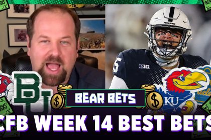 Penn State vs. Maryland, Baylor vs. Kansas in CFB Week 14 Best Bets | Bear Bets