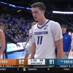 Ryan Kalkbrenner drops a 49-point double-double in Creighton's 99-86 win over UTRGV