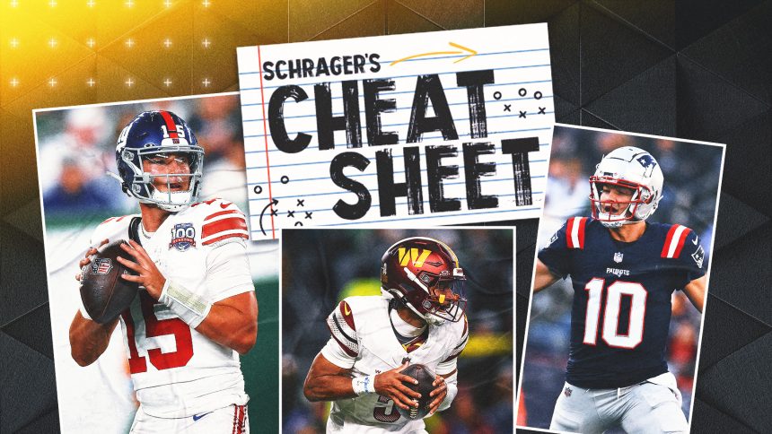 Schrager's Cheat Sheet: Did 'DeVitomania' cost Giants shot at Jayden Daniels, Drake Maye?