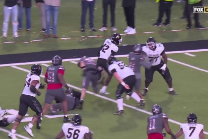 Shedeur Sanders connects with Travis Hunter on an ELECTRIC 24-yard TD to help Colorado extend lead over Texas Tech