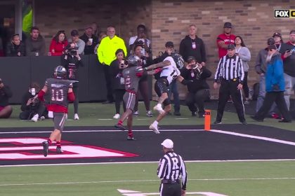 Shedeur Sanders connects with Will Sheppard on an UNREAL TD to help Colorado regain lead vs. Texas Tech