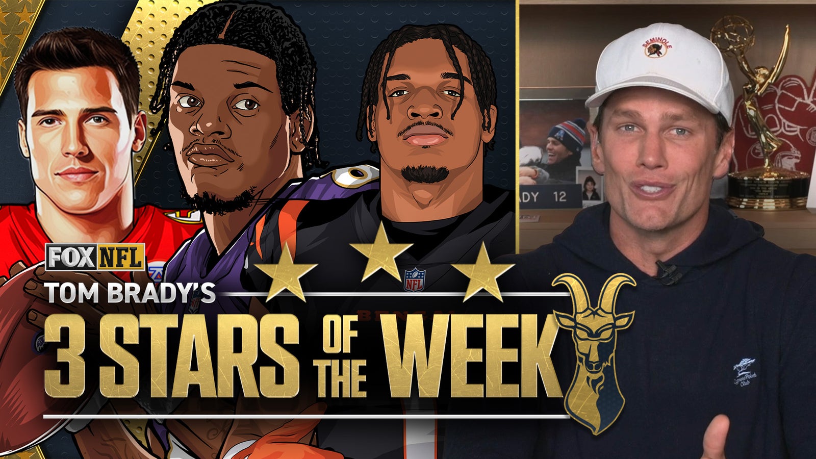 Tom Brady’s 3 Stars of Week 10: Lamar Jackson, Ja'Marr Chase, Leo Chenal | DIGITAL EXCLUSIVE