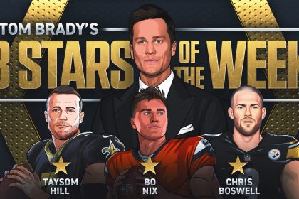 Tom Brady's 3 Stars of Week 11, including Broncos' Bo Nix