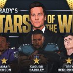 Tom Brady's 3 Stars of Week 9, including Eagles' Saquon Barkley