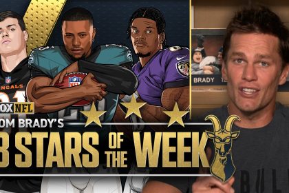 Tom Brady’s 3 Stars of Week 9: Saquon Barkley, Trey Hendrickson, Lamar Jackson | DIGITAL EXCLUSIVE