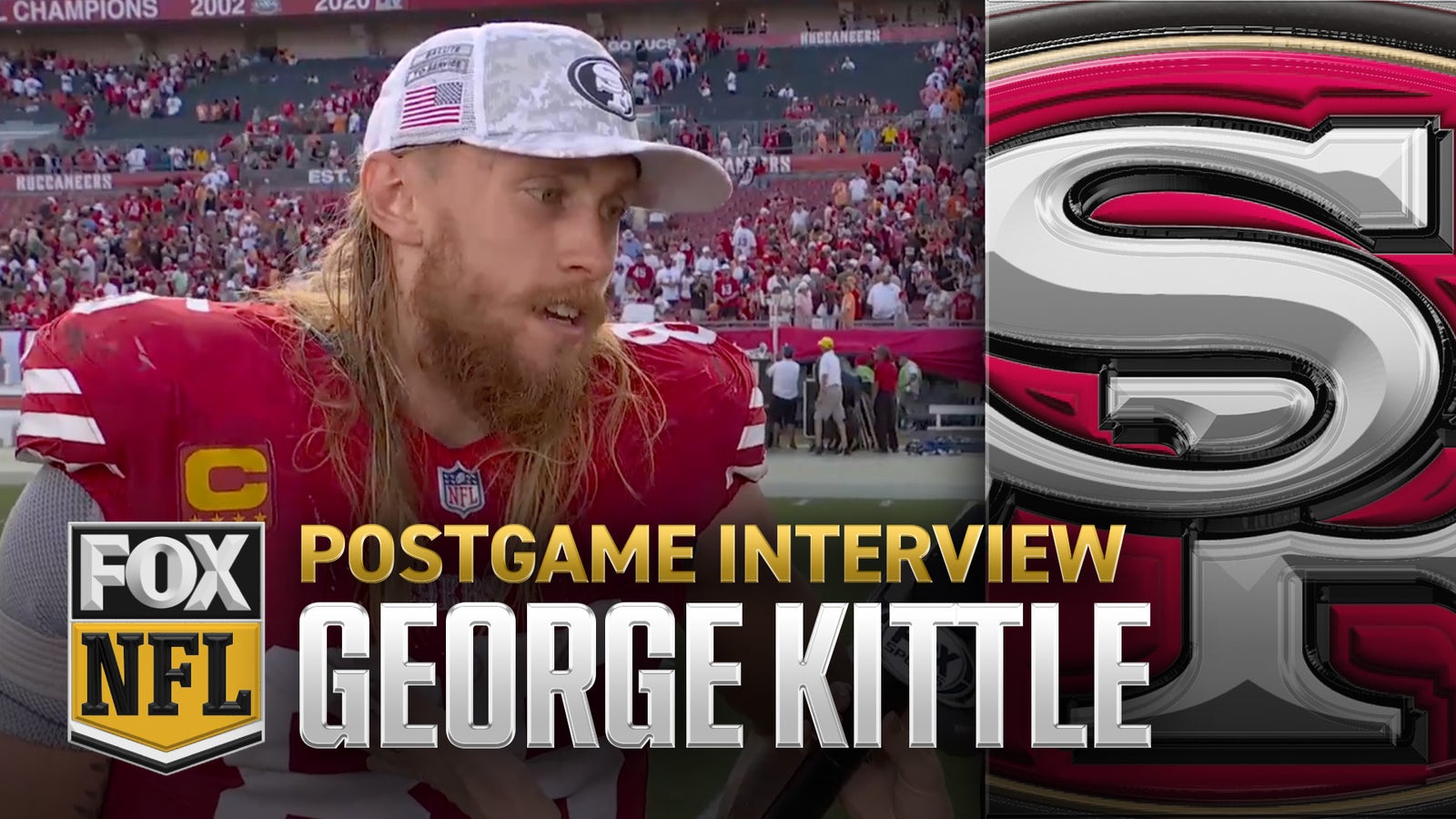 George Kittle on the 49ers' 23-20 win over the Buccaneers: 'Just dogs all over the field'