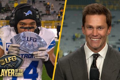 Tom Brady's LFG Player of the Game: Lions WR Amon-Ra St. Brown | Week 9 DIGITAL EXCLUSIVE