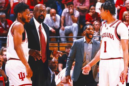 Transfer Myles Rice leads No. 16 Indiana past South Carolina 87-71