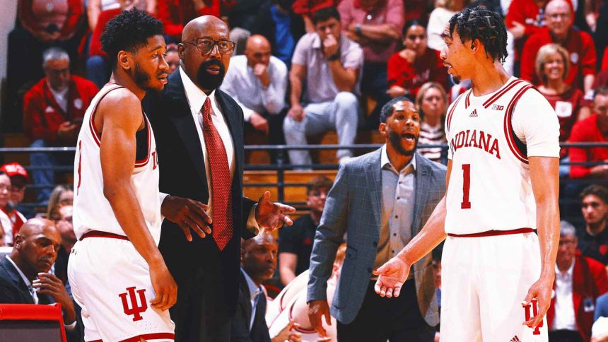 Transfer Myles Rice leads No. 16 Indiana past South Carolina 87-71