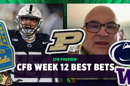 Washington vs. UCLA, Purdue vs. Penn State: CFB Week 12 Best Bets | Bear Bets