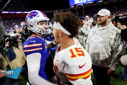 What Josh Allen has to do to dethrone Patrick on Mahomes Mountain | First Things First