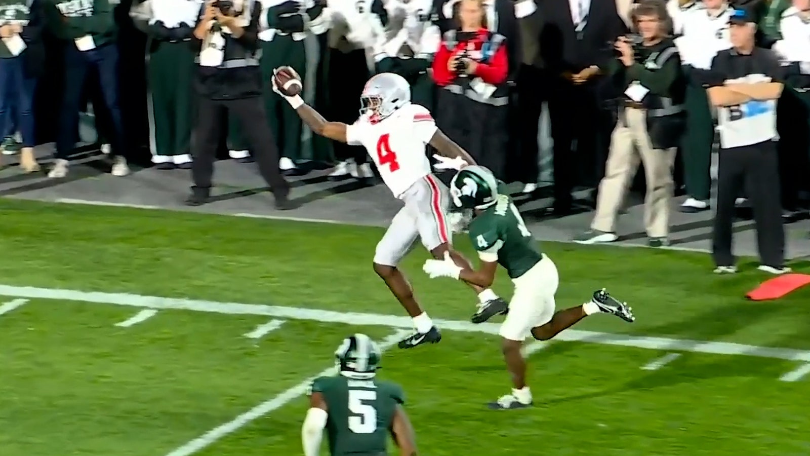 Ohio State's Jeremiah Smith makes an UNREAL one-handed TD catch