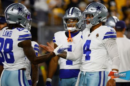 Will the Cowboys most likely have an A-Game or F-Game vs. Falcons? | First Things First