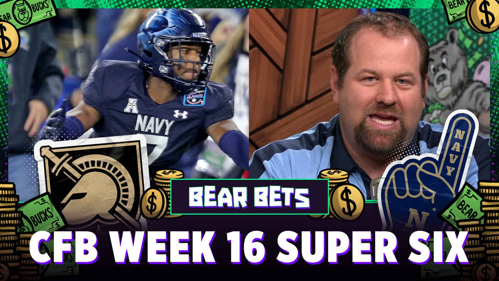 Army vs. Navy: CFB Week 16 Super Six 