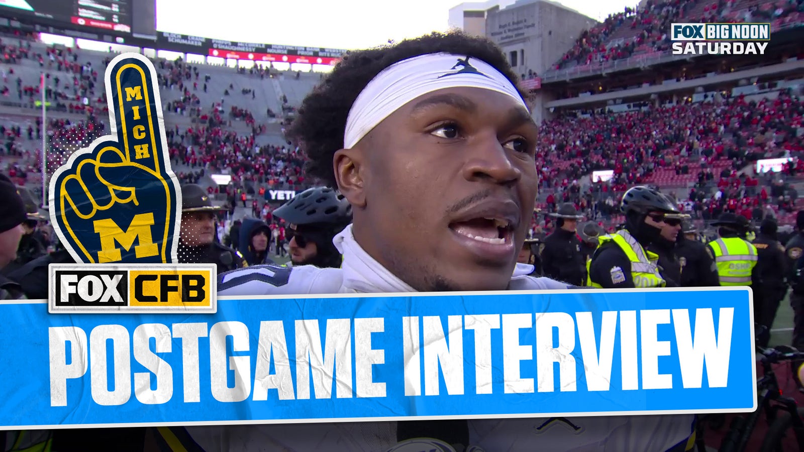 Kalel Mullings on scuffle after Michigan vs. Ohio State – 'This is bad for the game. Classless'