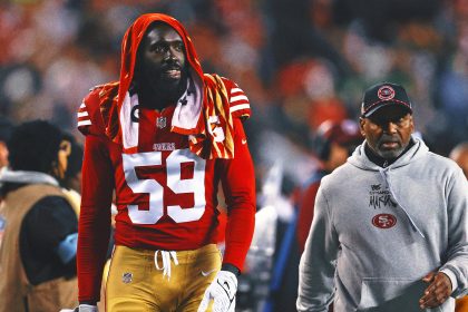 49ers suspend LB De'Vondre Campbell three games, ending his 2024 season