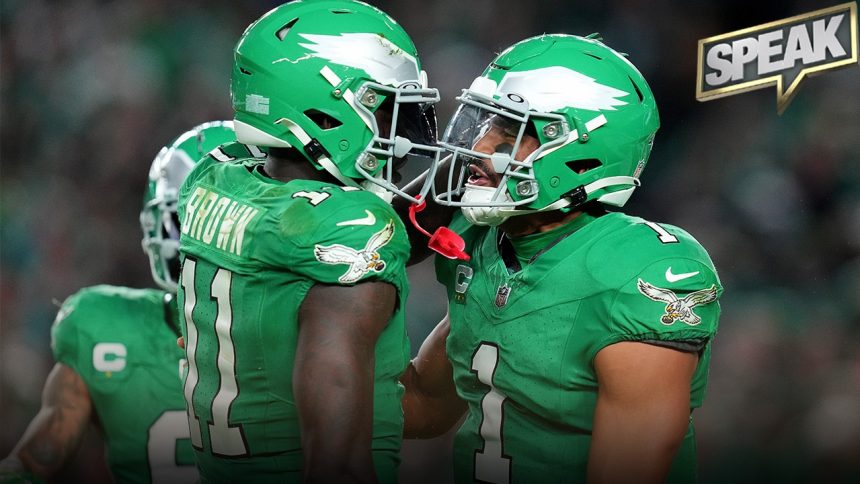 Are Jalen Hurts and AJ Brown’s issues signaling another Eagles implosion? | Speak