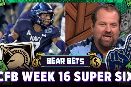 Army vs. Navy: CFB Week 16 Super Six | Bear Bets