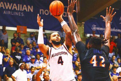 Auburn closes gap on top-ranked Tennessee; SEC holds 5 of top 7 spots in AP Top 25