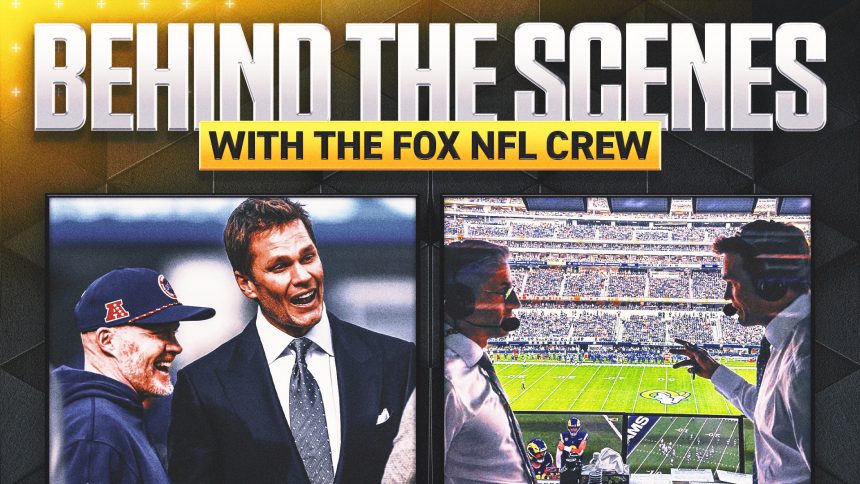 Behind the Scenes with FOX's NFL crew: Tom Brady (almost) loses his voice