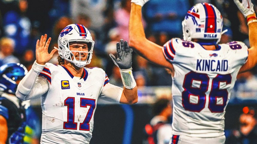 Bills offensive line makes its MVP choice clear with Josh Allen’s Christmas gift