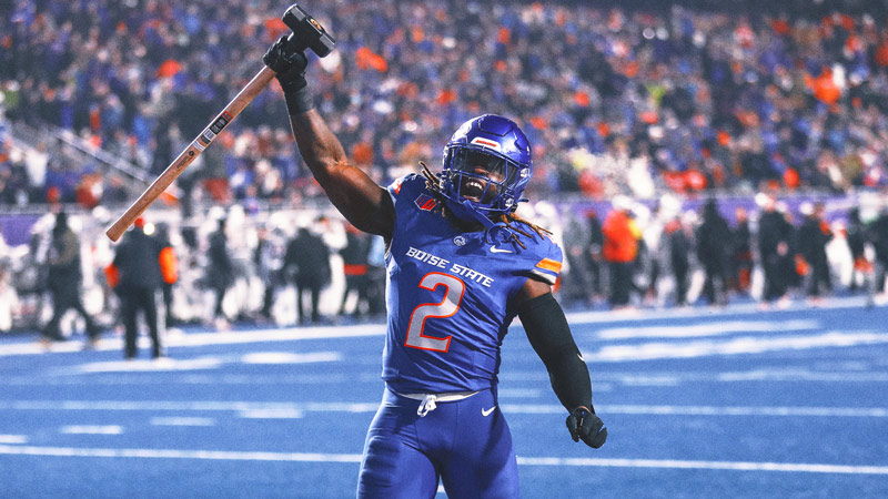 Boise State RB Ashton Jeanty's historic 2024 season by the numbers