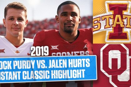 Brock Purdy vs. Jalen Hurts | 2019 Iowa State vs. Oklahoma | FOX CFB Classics