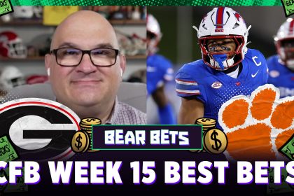 CFB Week 15 Best Bets: Georgia vs. Texas, Clemson vs. SMU | Bear Bets