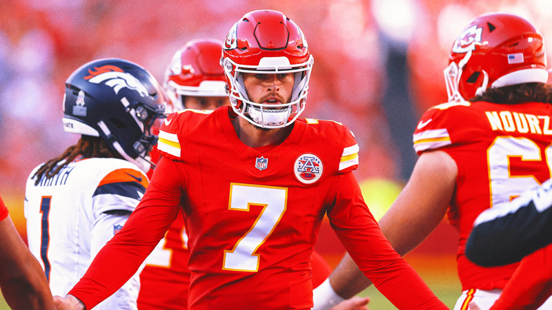 Chiefs get kicker Harrison Butker back, waive last week's hero Matthew Wright