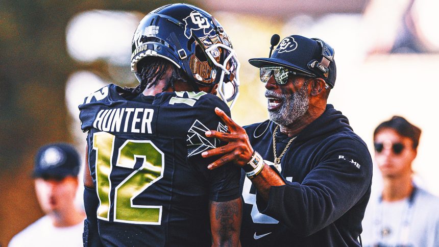 Colorado star Travis Hunter says coach Deion Sanders isn't going anywhere