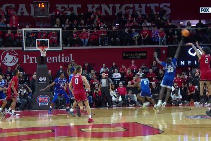 Dylan Harper knocks down INCREDIBLE game-winning 3-pointer to seal Rutgers' 66-63 win over Seton Hall