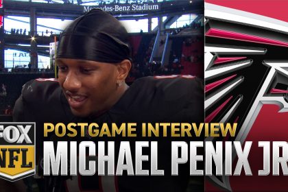 Falcons' Michael Penix Jr. on winning NFL Debut vs. Giants: '[My heart] is beating big right now'