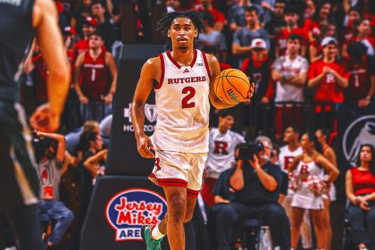 Freshman Dylan Harper records the first triple-double for Rutgers since 1983