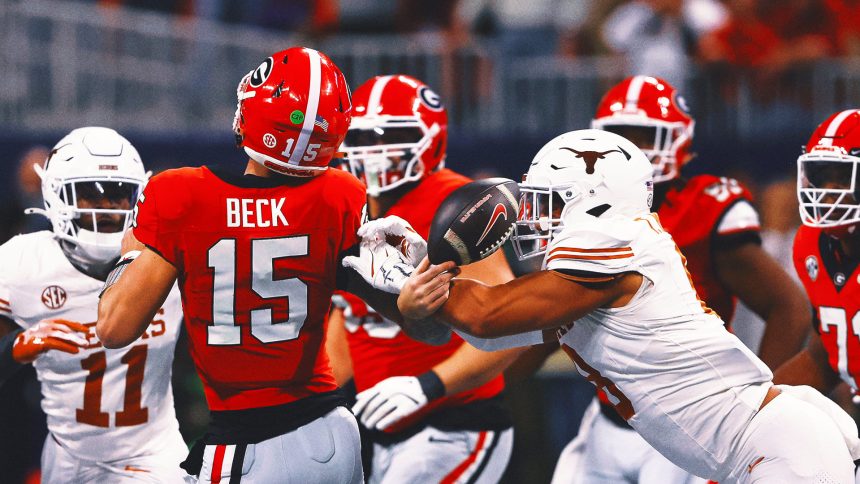 Georgia QB Carson Beck questionable with elbow injury, no timeline to return