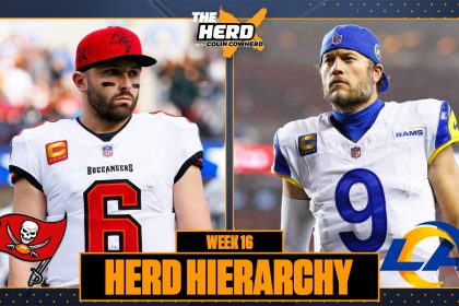 Herd Hierarchy: Bucs sail in Top 10, Rams leap to the bottom half in Week 16 | The Herd