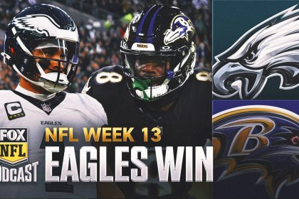 Jalen Hurts, Philadelphia Eagles SHUT DOWN Lamar Jackson, Baltimore Ravens | NFL on FOX Pod