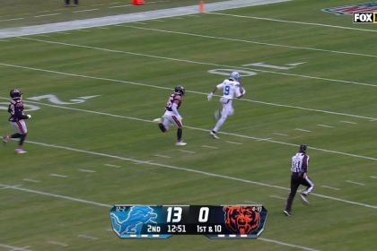 Jared Goff finds Jameson Williams for an 82-YARD TD, extending Lions' lead over Bears | NFL Highlights